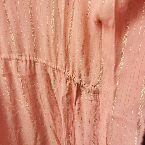 Peach kaftan kurta - Picture 9 of 11